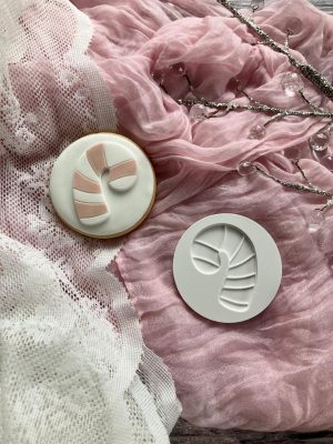 Candy Cane Fondant Stamp Embosser