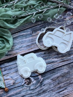 Christmas Truck Cookie Cutter and Multi Pop Embosser