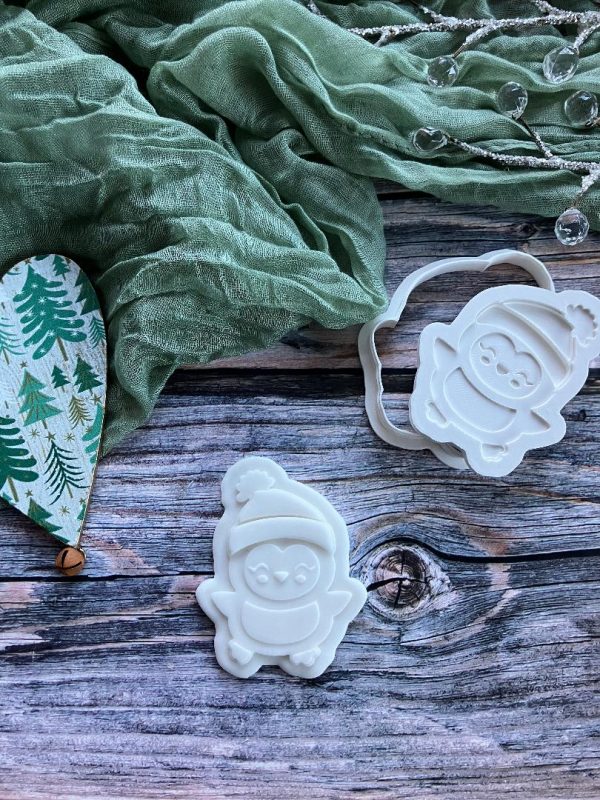 Dancing Penguin Cookie Cutter and Multi Pop Embosser Dancing Penguin Cookie Cutter and Multi Pop Embosser