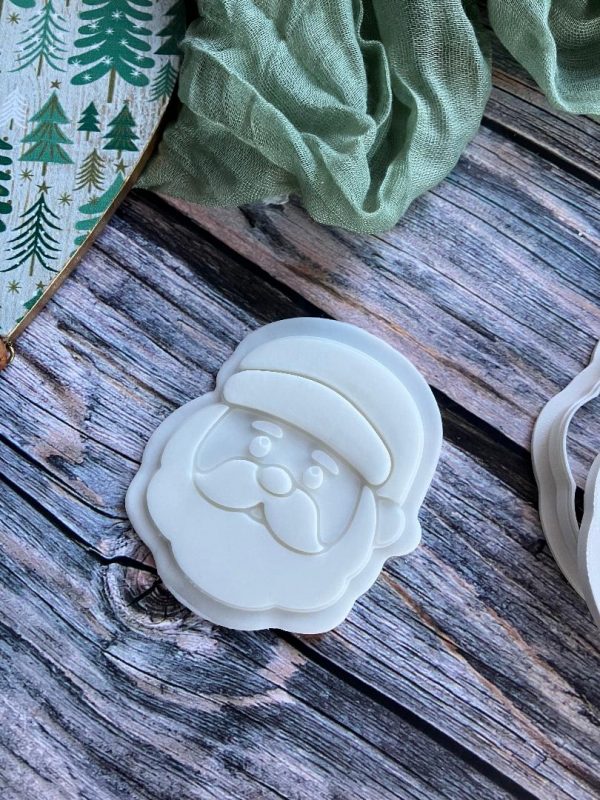 Santa Claus Cookie Cutter and Multi Pop Embosser, Christmas, Holidays, Father Christmas