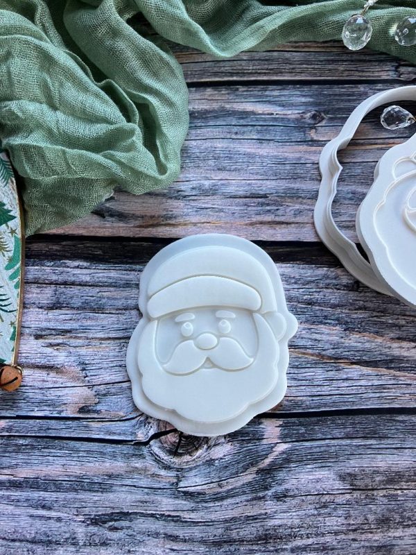 Santa Claus Cookie Cutter and Multi Pop Embosser, Christmas, Holidays, Father Christmas