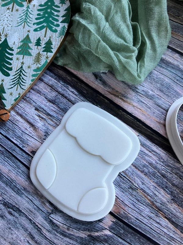 Stocking Cookie Cookie Cutter and Multi Pop Embosser