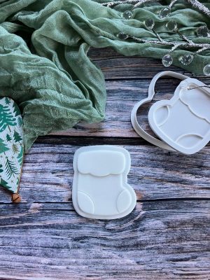 Stocking Cookie Cookie Cutter and Multi Pop Embosser