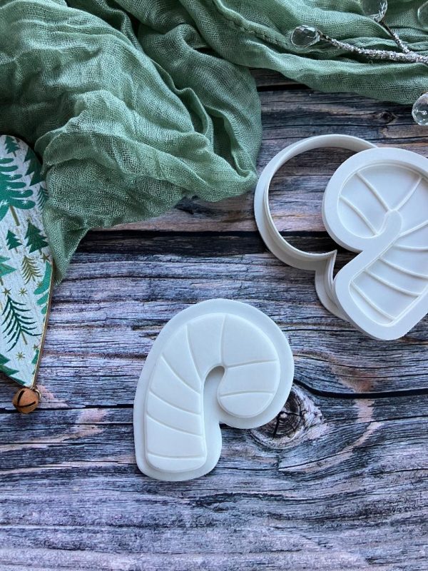 Candy Cane Cookie Cutter and Multi Pop Embosser