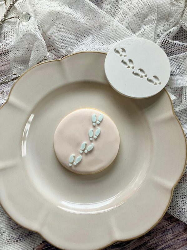 Elf Footprints Fondant Embosser