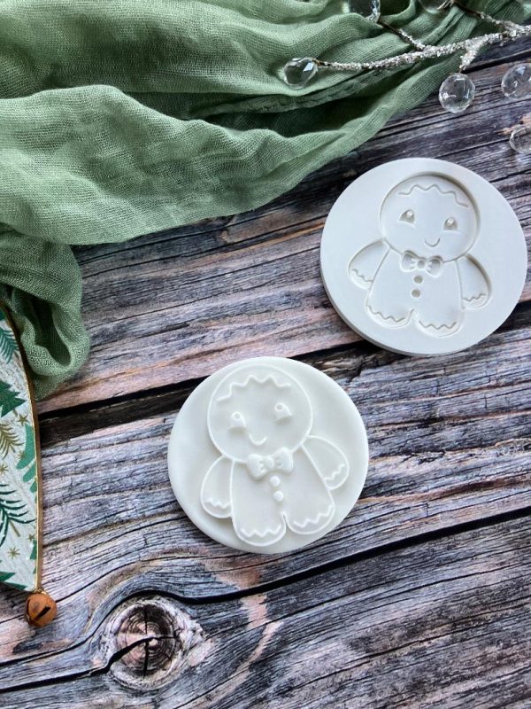 Gingerbread Man Fondant Stamp Embosser Gingerbread Man Fondant Stamp Embosser