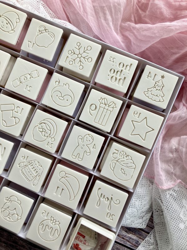 Advent Calendar Cookie Cutter and Fondant Embossers, Christmas, Countdown