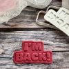 I’m Back Cookie Cutter and Fondant Stamp Embosser, Elf, Shelf, Christmas Countdown