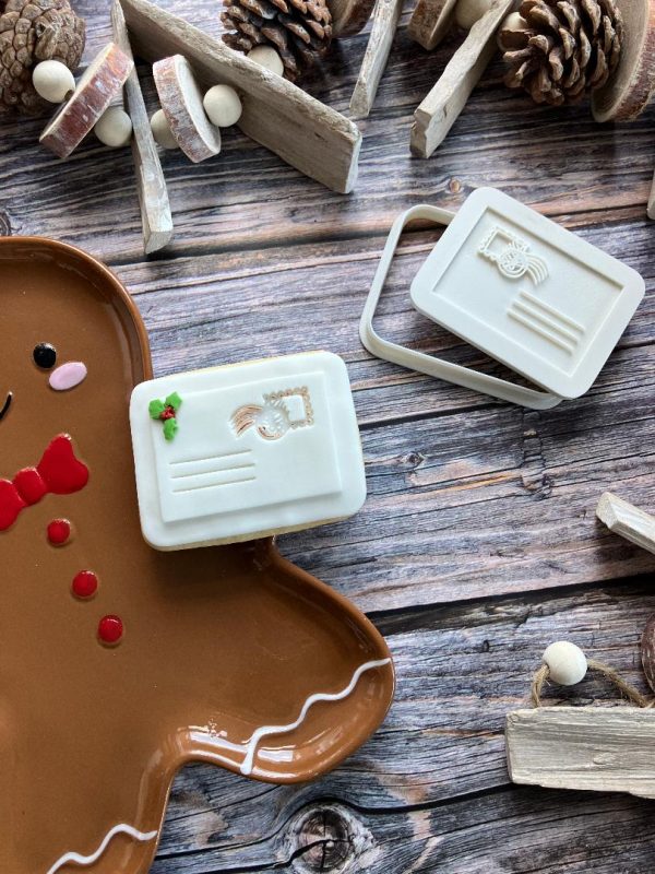 Letter Cookie Cutter and Fondant Stamp Embosser Letter Cookie Cutter and Fondant Stamp Embosser