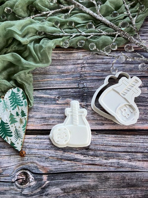 Santas Milk and Cookie Cookie Cookie Cutter and Multi Pop Embosser Santas Milk and Cookie Cookie Cookie Cutter and Multi Pop Embosser