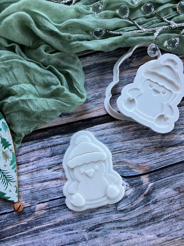 Penguin Cookie Cookie Cutter and Multi Pop Embosser