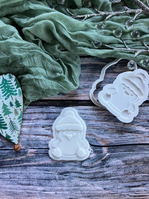 Penguin Cookie Cookie Cutter and Multi Pop Embosser