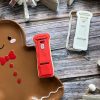 Letter Box Cookie Cutter and Fondant Stamp Embosser Letter Box Cookie Cutter and Fondant Stamp Embosser