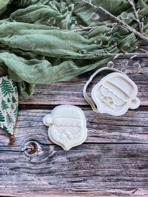Santa Claus Cookie Cookie Cutter and Multi Pop Embosser