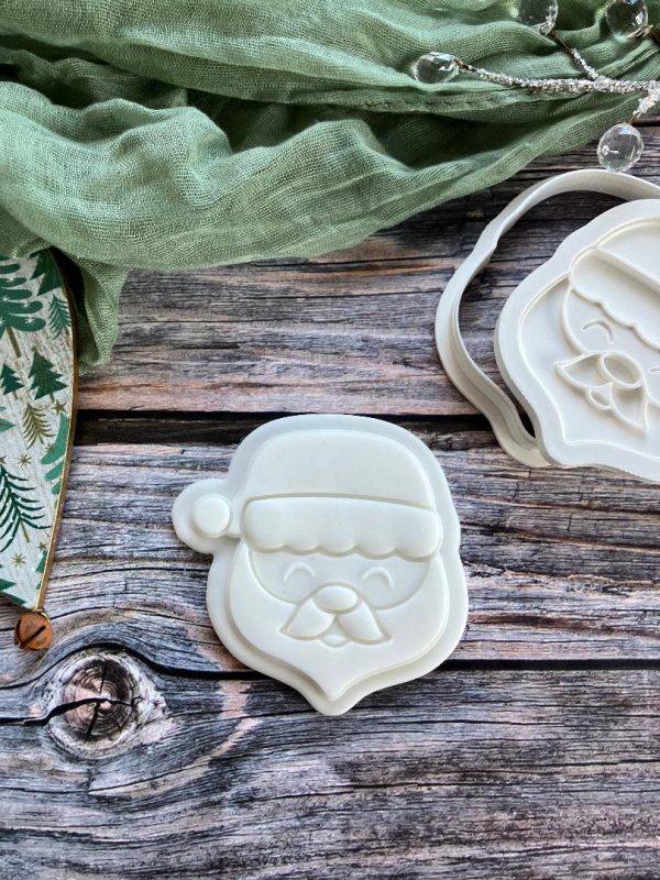 Santa Claus Cookie Cookie Cutter and Multi Pop Embosser, Christmas, Holidays, Father Christmas