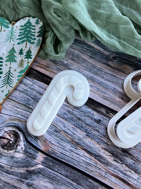 Candy Cane Cookie Cookie Cutter and Multi Pop Embosser