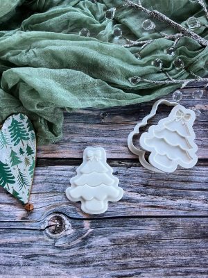 Christmas Tree Cookie Cutter and Multi Pop Embosser,
