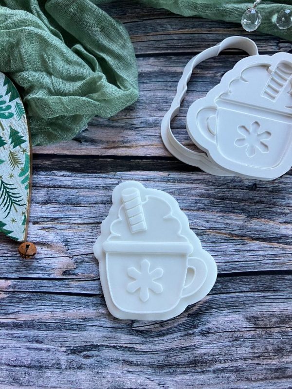 Mug Cookie Cutter and Multi Pop Embosser, Christmas, Holidays, Bonfire Night, Cosy