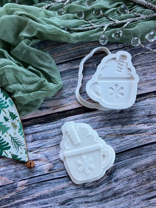 Mug Cookie Cutter and Multi Pop Embosser, Christmas, Holidays, Bonfire Night, Cosy