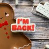 I'm Back Cookie Cutter and Fondant Embosser