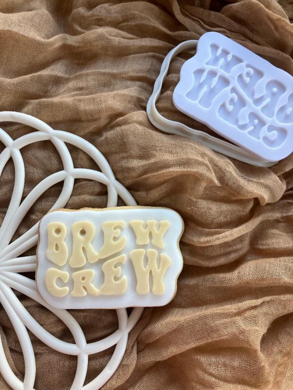 Brew Crew Brew Crew Cookie Cutter and Fondant Stamp Embosser