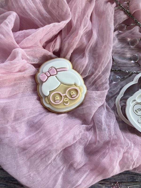 claus 2 Mrs Claus Cookie Cookie Cutter and Multi Pop Embosser, Christmas, Holidays, Father Christmas