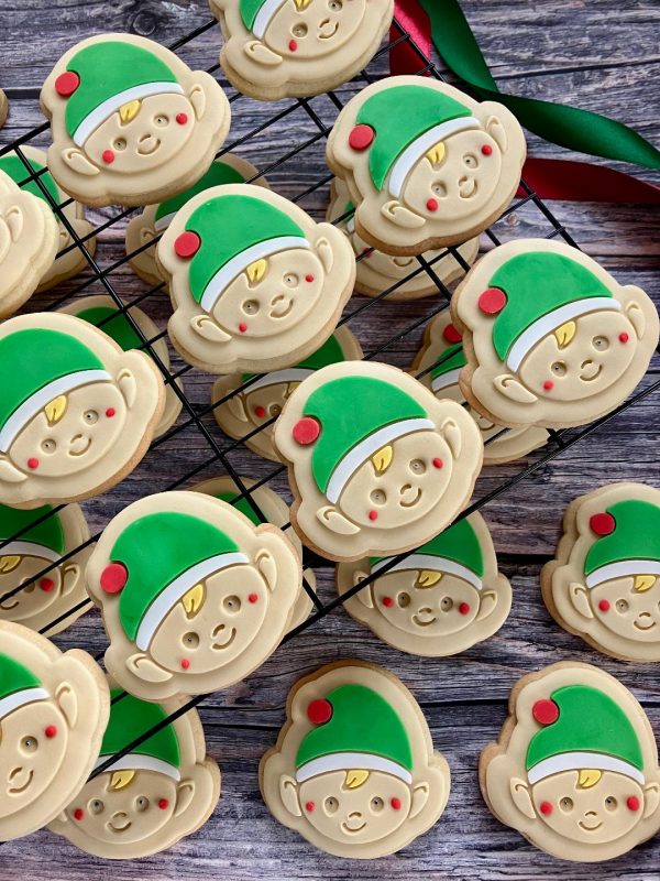 Elf Cookie Cutter and Fondant Stamp Embosser Elf Cookie Cutter and Fondant Stamp Embosser