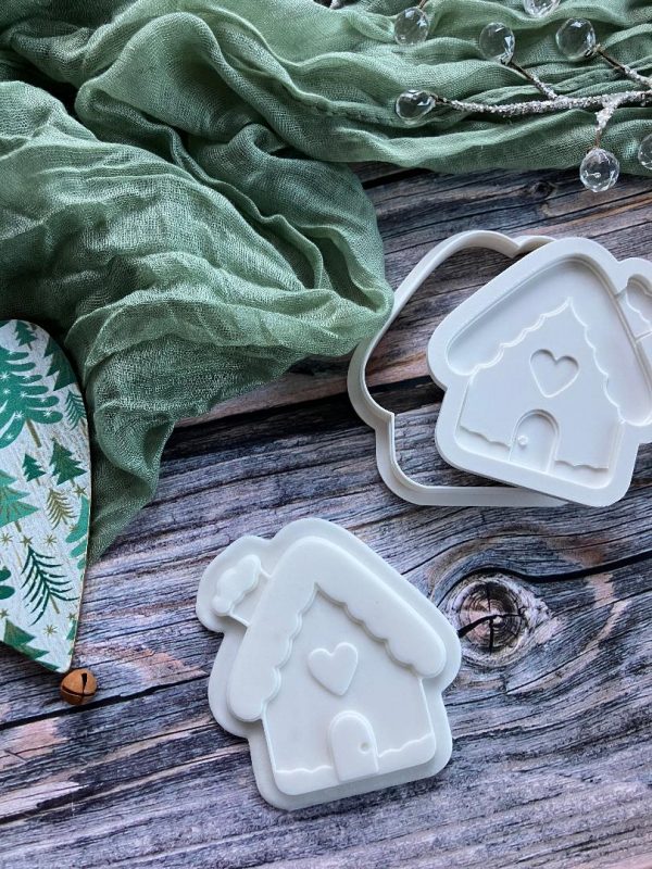 Gingerbread House Cookie Cutter and Multi Pop Embosser