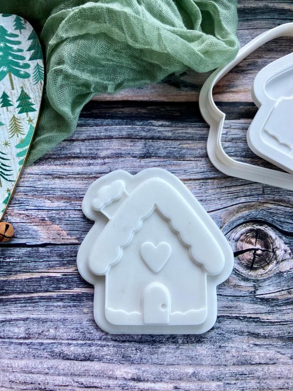 Gingerbread House Cookie Cutter and Multi Pop Embosser, Christmas, Holidays, Hansel and Gretel, Ginger Bread