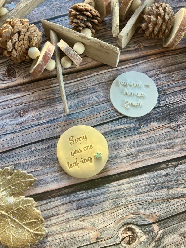 Sorry You Are Leafing Multi Pop Embosser