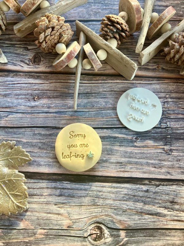 Sorry You Are Leafing Multi Pop Embosser