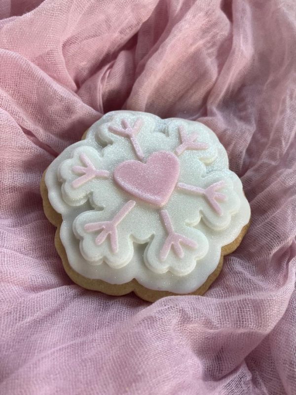 snowflake heart 2 Heart Snowflake Cookie Cutter and Multi Pop Embosser, Christmas, Holidays, Winter