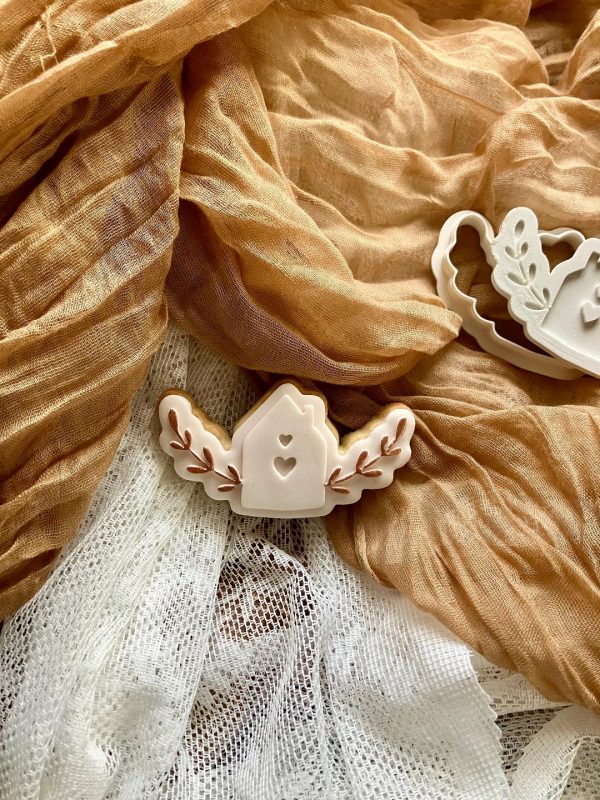 Christmas House Cookie Cutter and Fondant Embosser, Nutcracker, Home, Festive