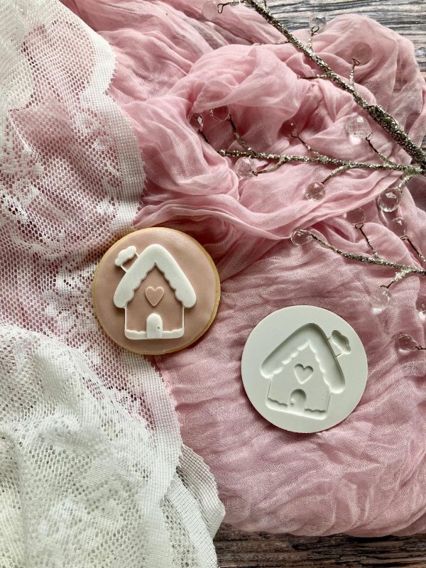 Christmas House Fondant Stamp Embosser Christmas House Fondant Stamp Embosser