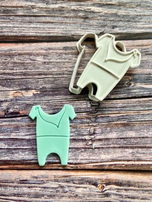 Rodeo Babygro Cookie Cutter and Fondant Stamp
