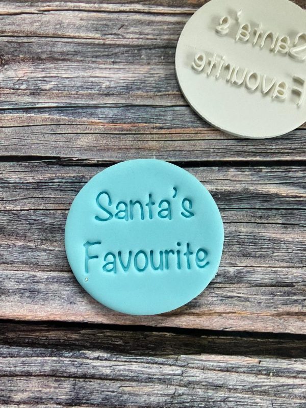 Santa's Favourite Cookie Stamp Santa's Favourite Cookie Stamp