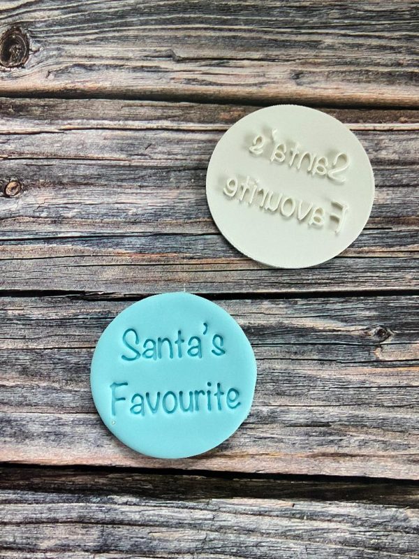 Santa's Favourite Cookie Stamp Santa's Favourite Cookie Stamp