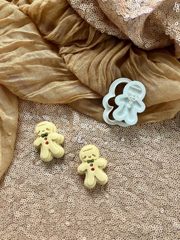 Set of Two Christmas Miniatures, Gingerbread and Snowflake, Treat Box Fillers