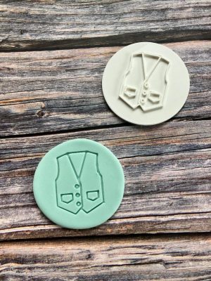 Waistcoat Cookie Stamp