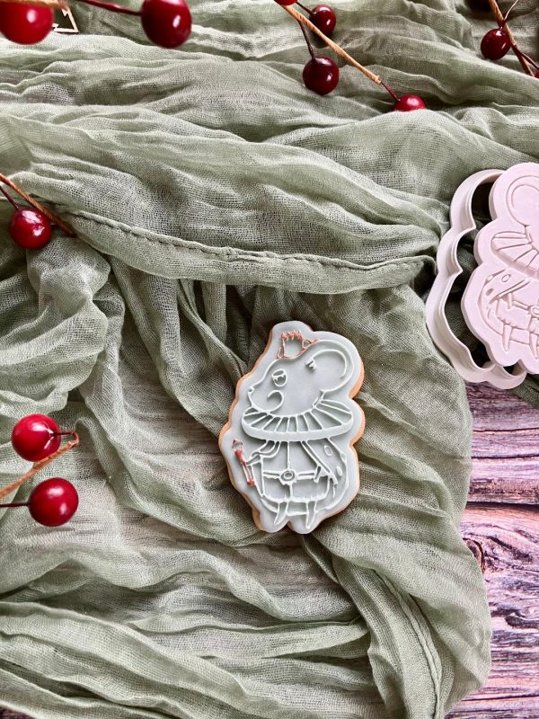 King Rat Cookie Cutter and Fondant Embosser