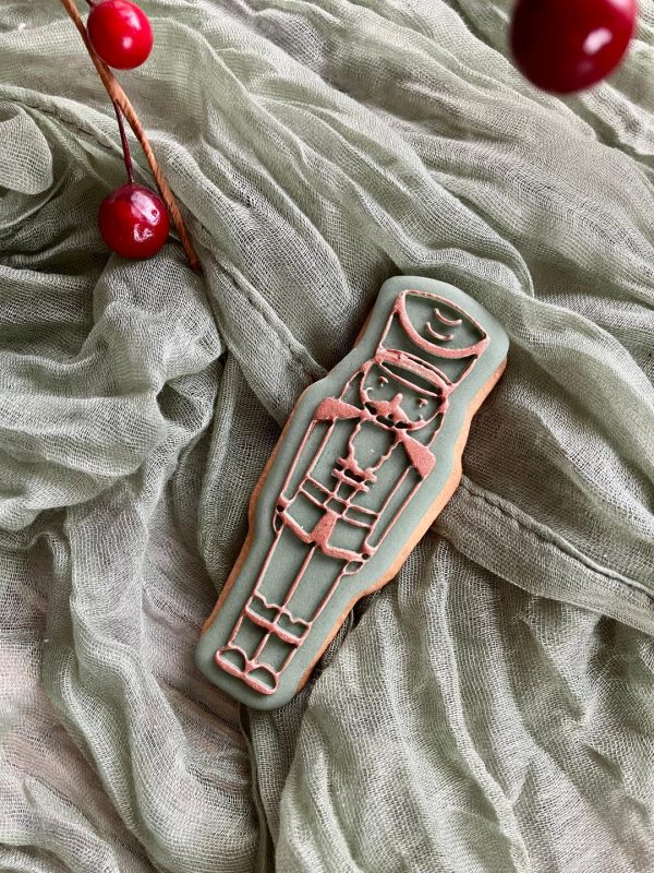 Nutcracker Cookie Cutter and Fondant Embosser