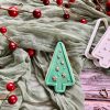 Christmas Tree Cookie Cutter and Fondant Embosser