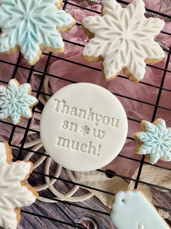 Thank You Snow Much Cookie Stamp