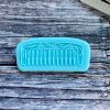 Comb Cookie Cutter and Fondant Stamp Embosser Comb Cookie Cutter and Fondant Stamp Embosser