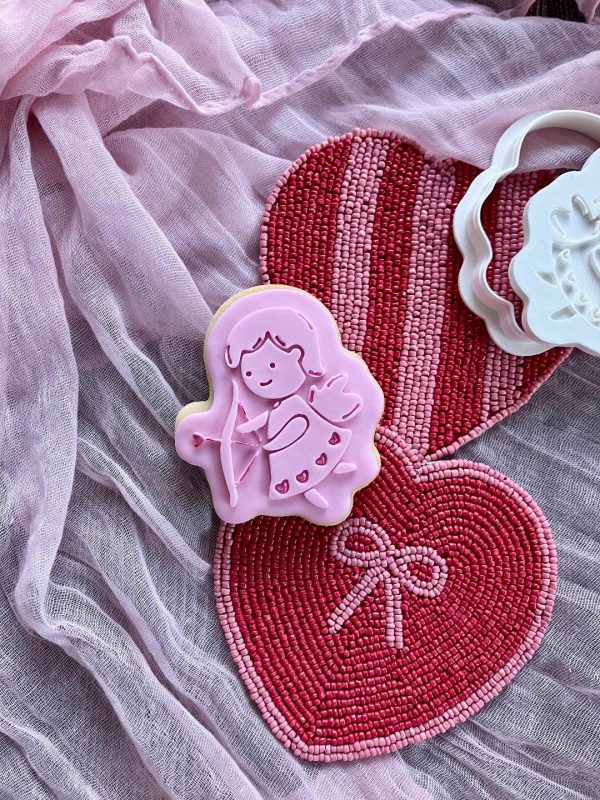 Cherub Cookie Cutter and Fondant Embosser Cherub Cookie Cutter and Fondant Embosser