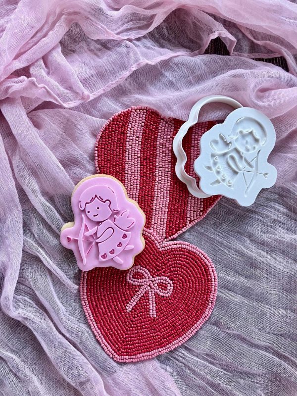 Cherub Cookie Cutter and Fondant Embosser Cherub Cookie Cutter and Fondant Embosser