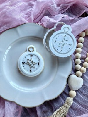 Compass Cookie Cutter and Fondant Embosser