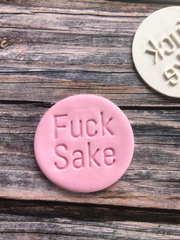 Fuck Sake Cookie Stamp Fuck Sake Cookie Stamp
