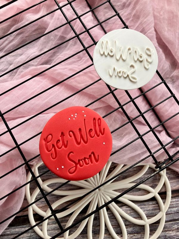 Get Well Soon Cookie Stamp Get Well Soon Cookie Stamp