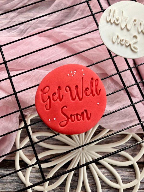 Get Well 3 Get Well Soon Cookie Stamp, Thinking of You, Sending Love